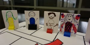 Game piece portraits